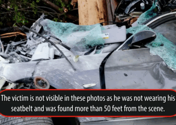 Rookie Cop Shocked as Car Disappears into Cloud of Smoke V0909 044