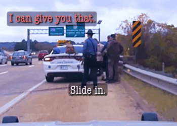 One (Clever Way to Stop Motorcycle Chase V1609 042