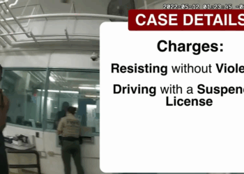 Sovereign Citizen Police Badge Meets Karma (Again) V1609 046