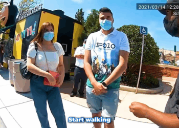 Rich Tourists Claim Police Brutality at Universal V2209 013