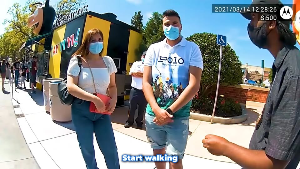 Rich Tourists Claim Police Brutality at Universal V2209 013