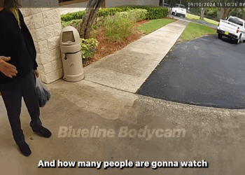 Cops Take Down Aggressive Woman V2808 046