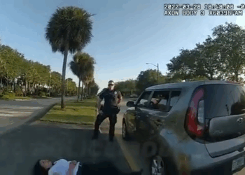 Feisty Florida Mall Cop Goes Shirtless, Resists Arrest Police Body Cam #policechase #bodycampolice #DUIarrest V1709 034 Part 2