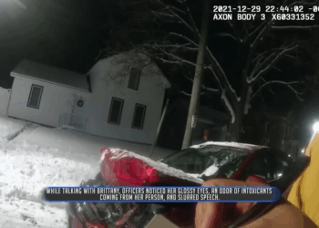 Drunk Woman Causes Car Accident Then Loads on Criminal V2209 040 Part 2