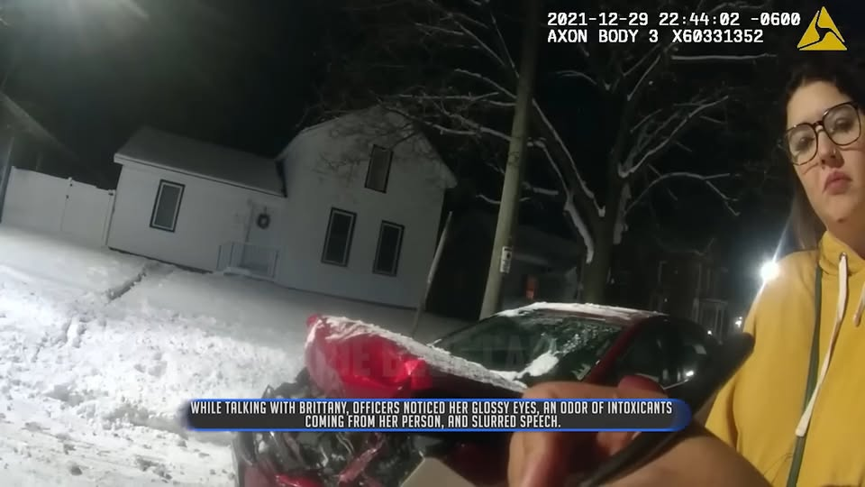 Drunk Woman Causes Car Accident Then Loads on Criminal V2209 040 Part 2