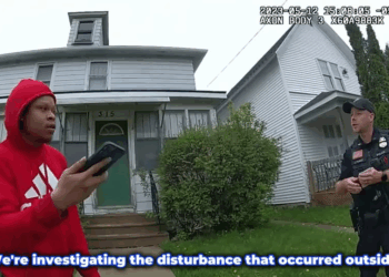 Moment He Realized Police Found Him V2709 044