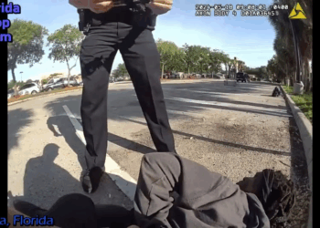 Homeless Woman Attacked Police Officer at Home Depot Tampa, Florida May V2209 040 Part 2