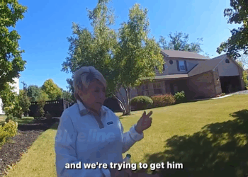 Grandma Calls Cops After Running Over V2808 037