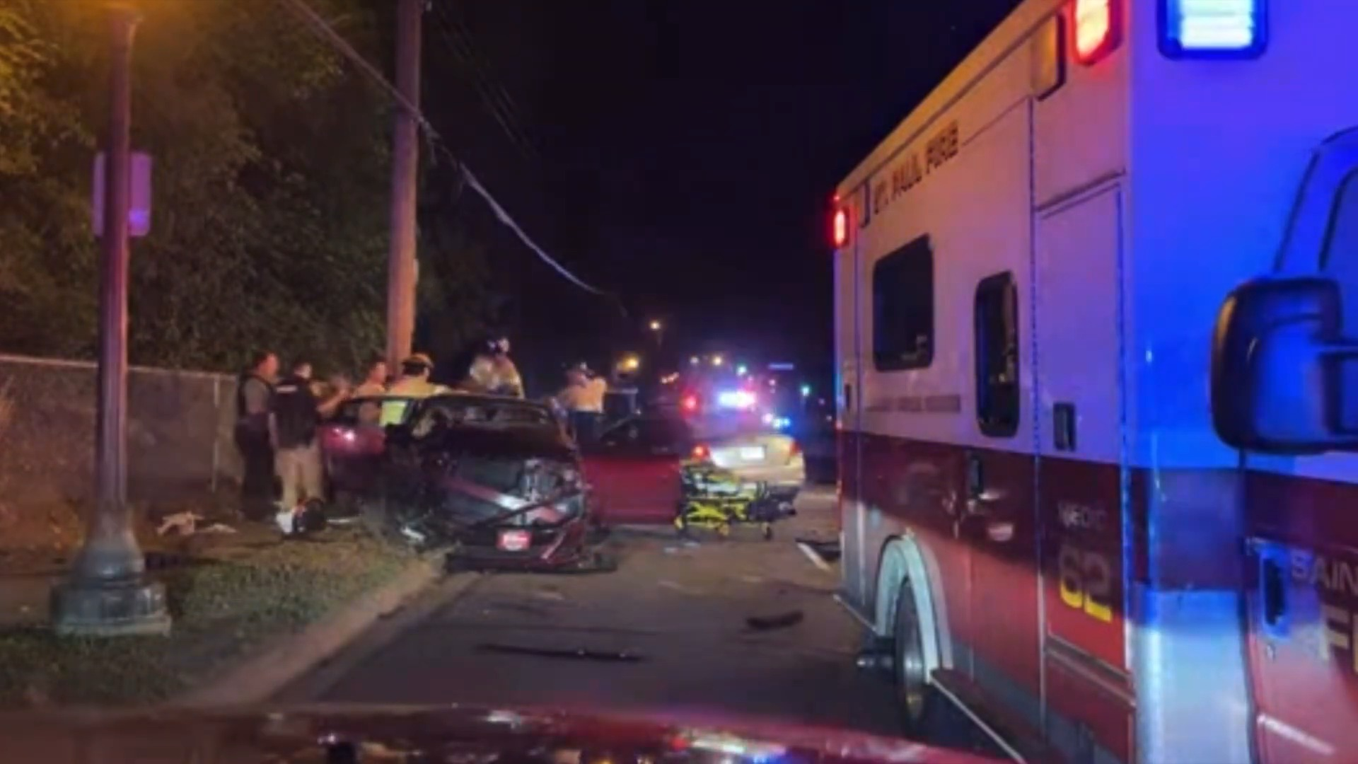 Car flies past Sheriff at 140mph (Live on Patrol Breakdown) V0409 050