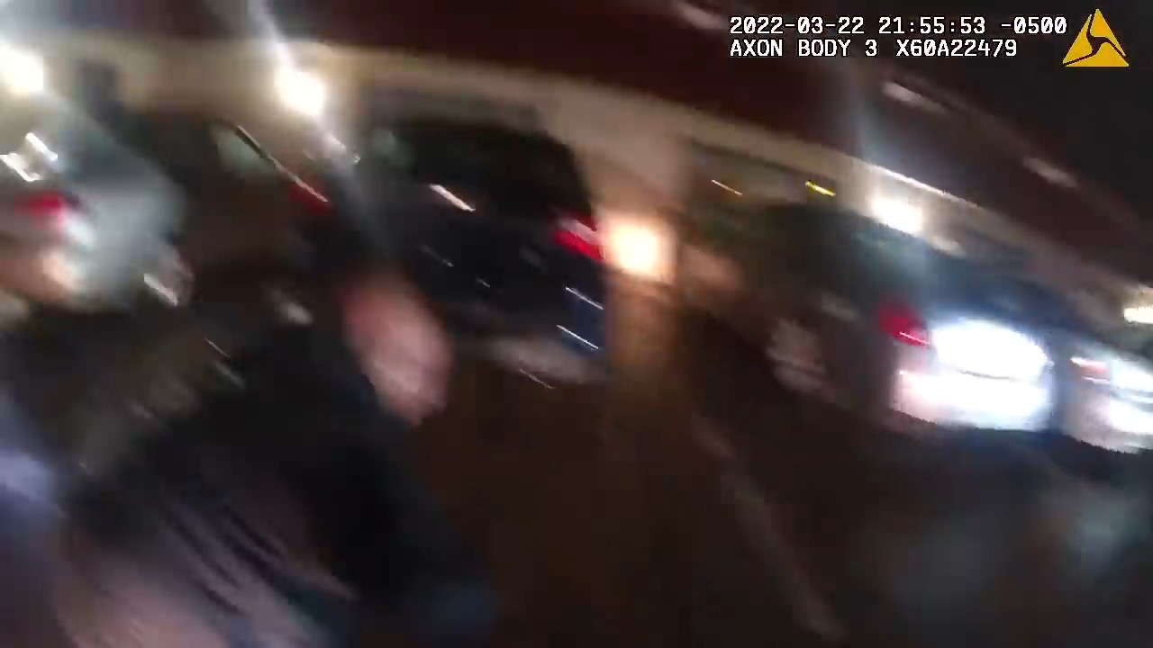 Nazi Tattoo Guy Starts Ramming Police V0409 033