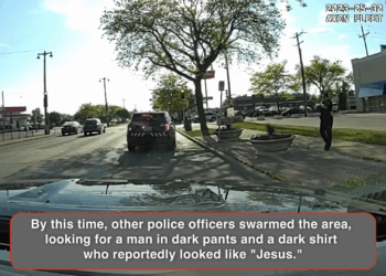 ONE Suspect Steals TWO Police Cars V0409 001