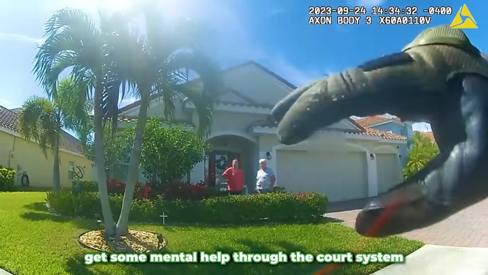 Police Break Into Rich Woman House V0710 001