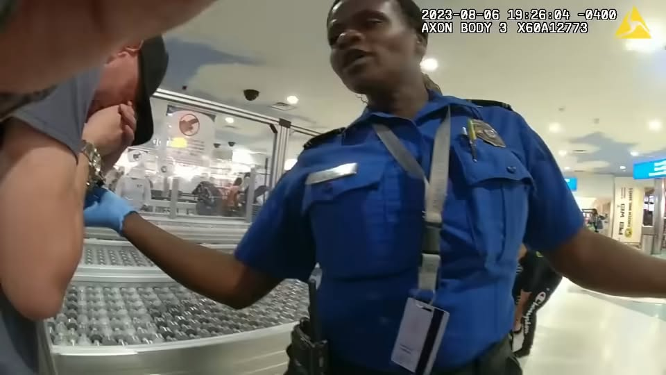 What Happens When Your Drunk Going Through TSA At V1110 047