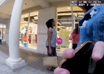 Woman Steals PRADA Regrets V1110 071