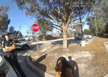 Copper Thieves Learn Shoplifting has V1311 074 SUV