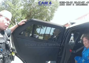 Thrift Store Shoplifter Meets No Nonsense Cop V0411 078