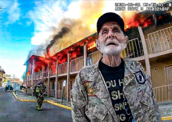 Old Man Gets Caught Setting Apartment On Fire