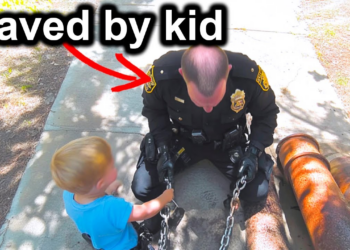 When Cops Get Rescued By Unlikely Strangers (Very Heartwarming Encounters)