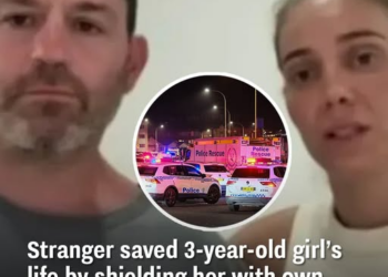 Stranger saved 3-year-old girl’s life by shielding her with own body while being shot at during Bondi attack