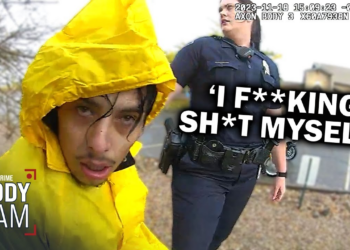 This Guy Instantly Regretted Running from Police