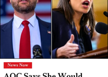AOC Jokes She’d ‘Stomp’ JD Vance in a 2028 Presidential Matchup After Poll Suggests She Could Beat Him