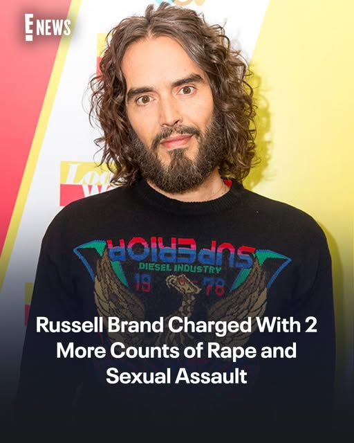 Russell Brand Charged With 2 More Counts of Rape and Sexual Assault