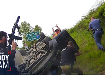 Sex Offender Flips Stolen Homeland Security Car After 120 mph Police Chase: Police