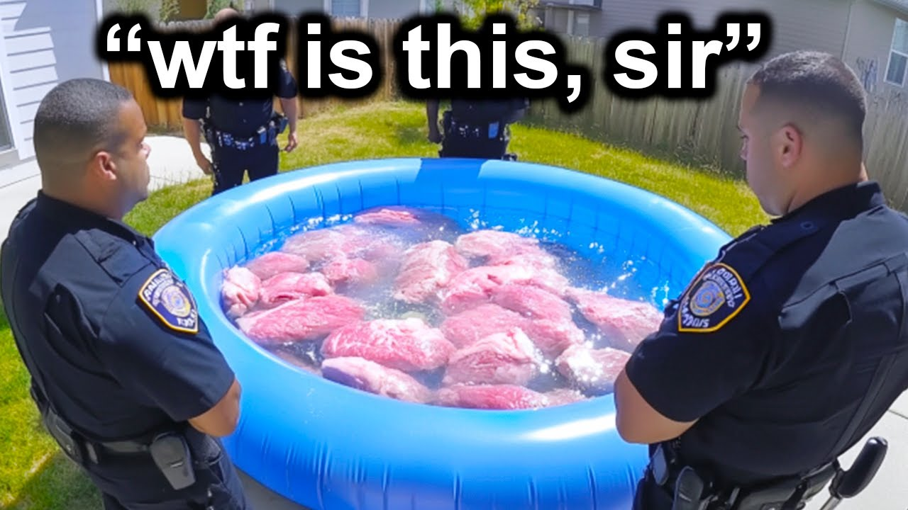 Police Turn Pale as a Ghost When Doing a Routine Welfare Check