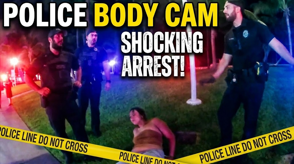 Woman Goes Nuts, Kicks Cop, Forced Into Prisoner Transport Van!