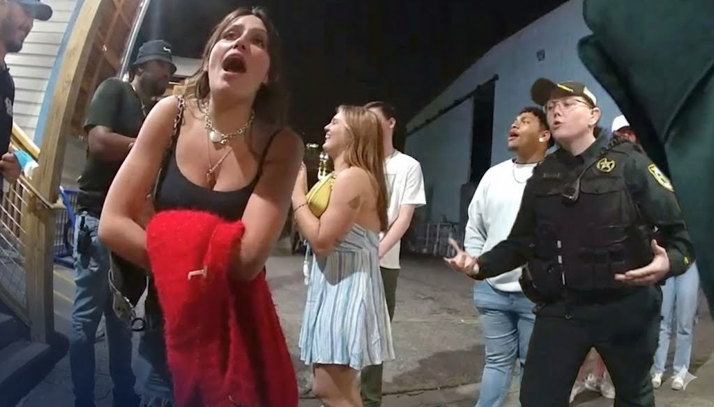 Entitled Woman Throws Tantrum After Bar Fight with Ex-Boyfriend