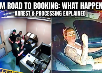 Drunk Women Driver Kicks Police Officer’s Bodycam During Arrest