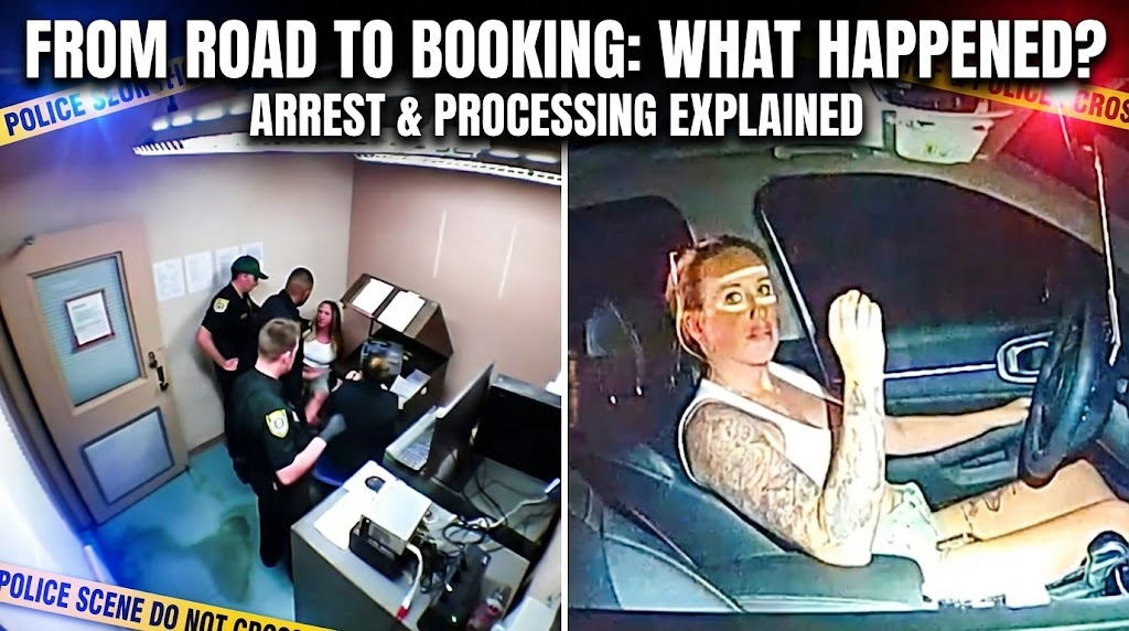 Drunk Women Driver Kicks Police Officer’s Bodycam During Arrest