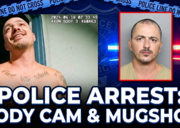 Entitled Abuser Confronts Police in a Vile Outburst