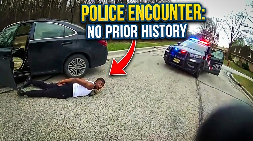 Man Fleeing with Gun Gets Surprised by Utility Pole