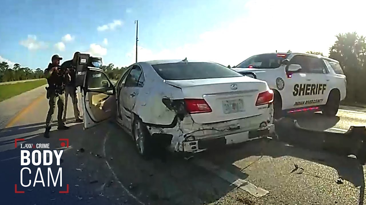 Bodycam: Florida Man Allegedly Stabbed Doctor Before High-Speed Chase