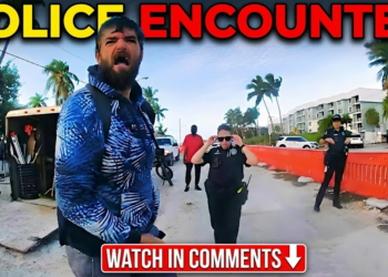 Crazy Man Disrupts Beach Photoshoot