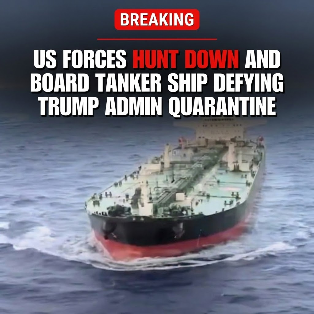 US forces seize ship in Indian ocean, accusing it of breaching Venezuela blockade