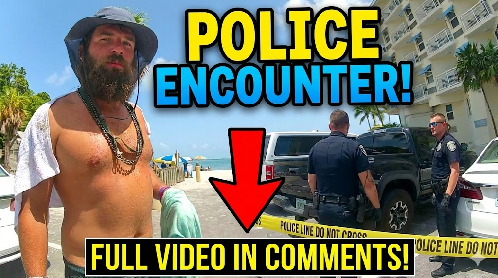 Open Container Issue Escalates as Beach Visitor Defies Police Warning