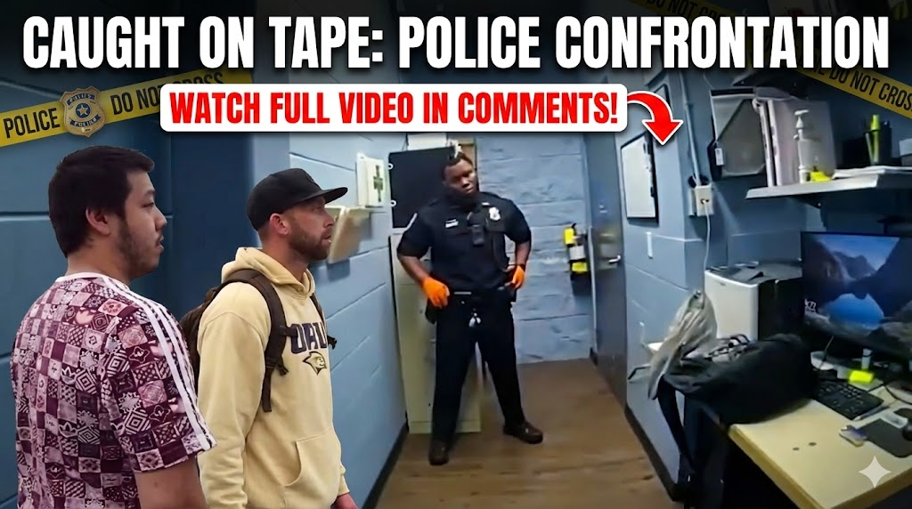 Man Denies Theft as Police Confront Him at Walmart Exit