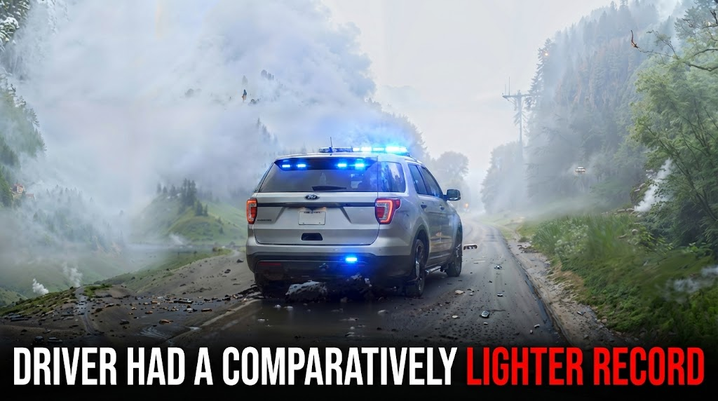 Rookie Cop Shocked as Car Disappears into Cloud of Smoke