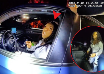 She Speeds Away at 100 MPH, Unaware Police Are Behind Her