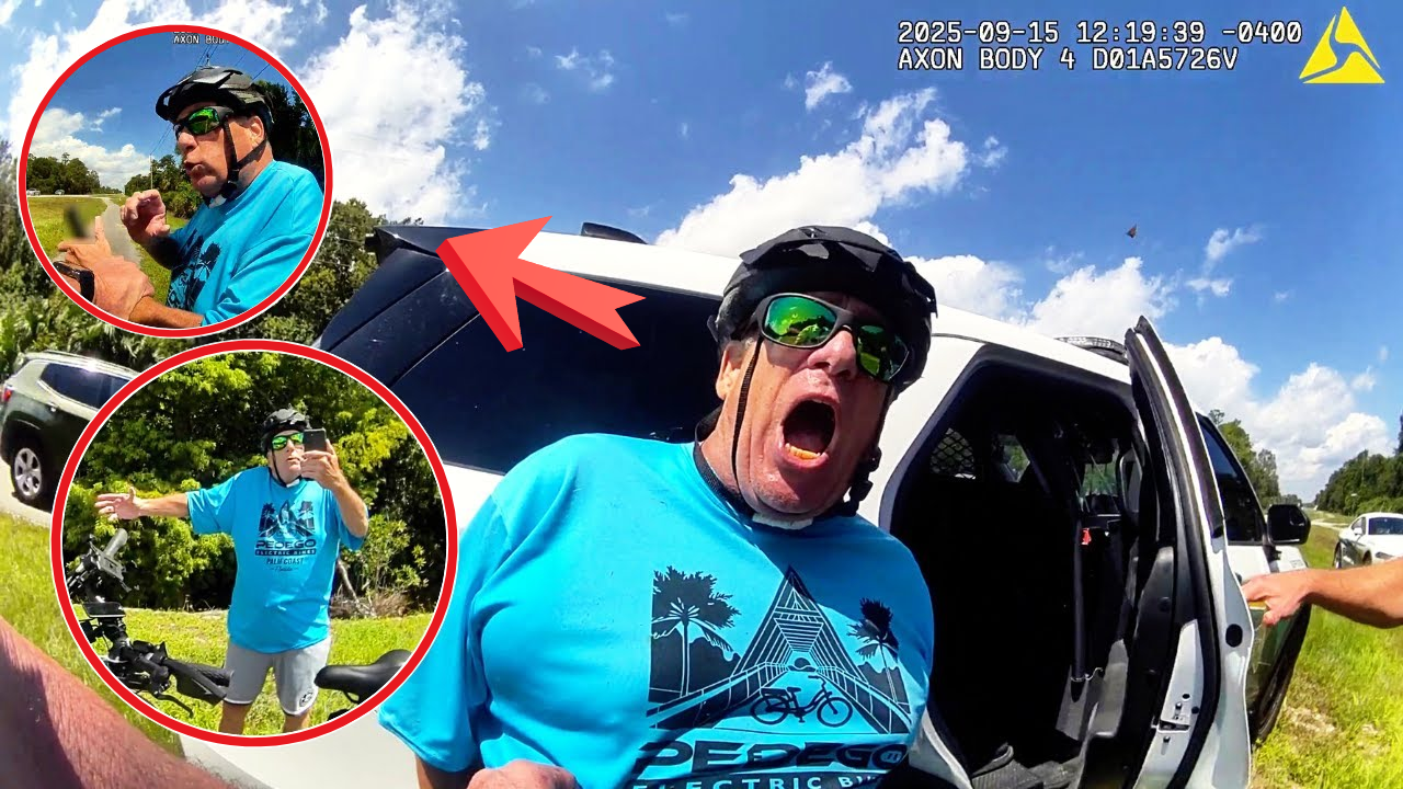 This E-Bike Rider Didn’t Expect His Ride to End Like This