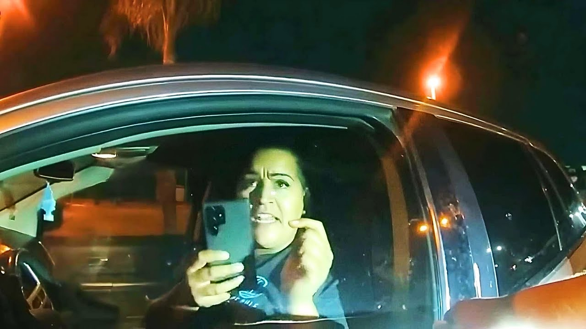 Women’s Refusal To Exit Vehicle Goes Terribly Wrong