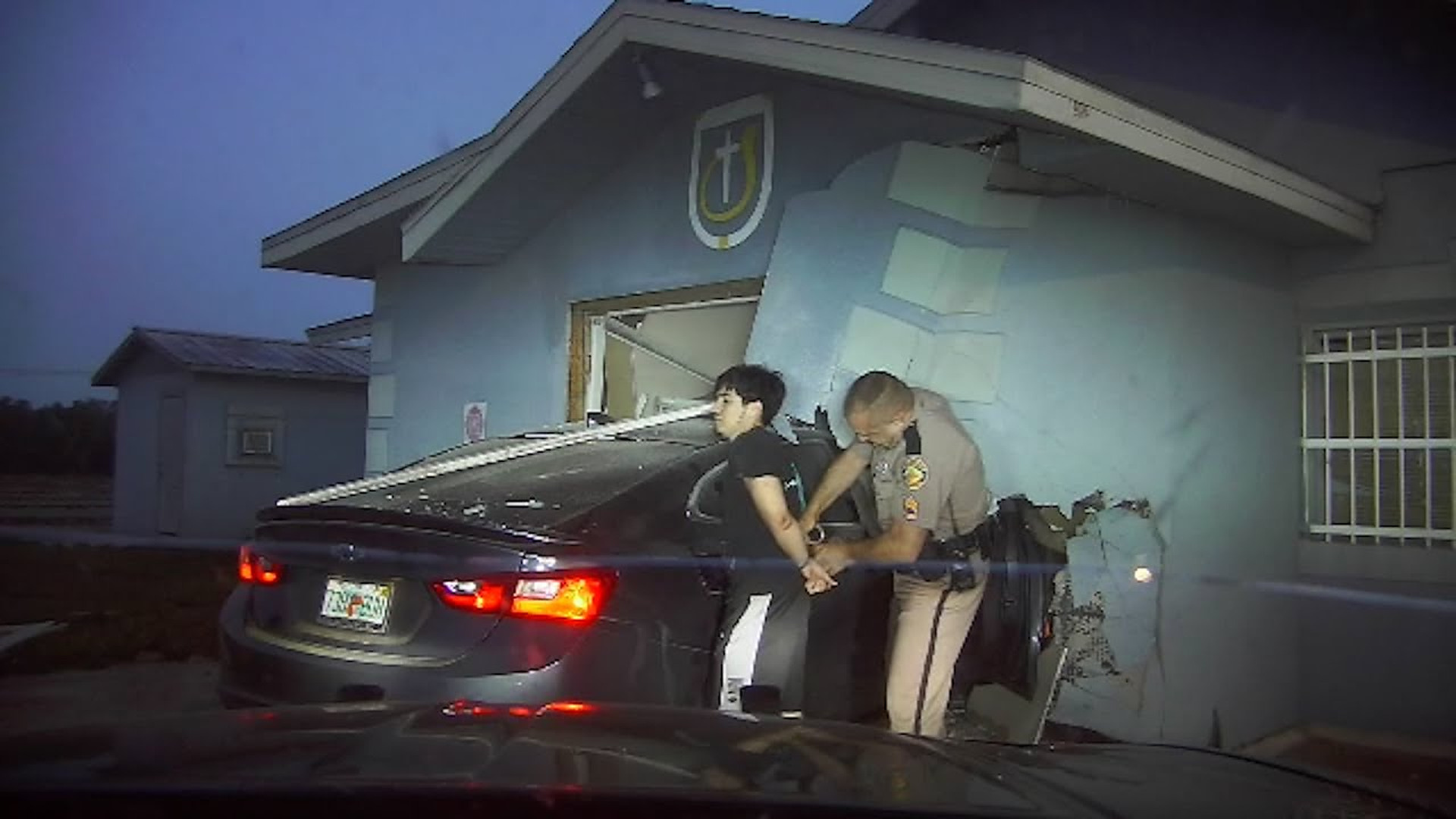 Drunk Driver Crashes Vehicle Into Church For TikTok Challenge ￼