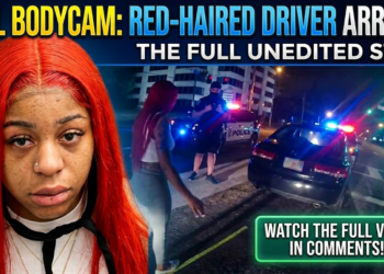 Teenage Drunk Driver Falls Asleep In The Middle Of A Traffic Light