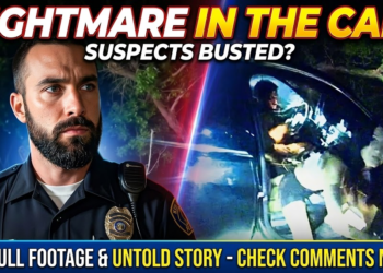 Cop Jumps in Car as 22 YR Old Tries to Take Off