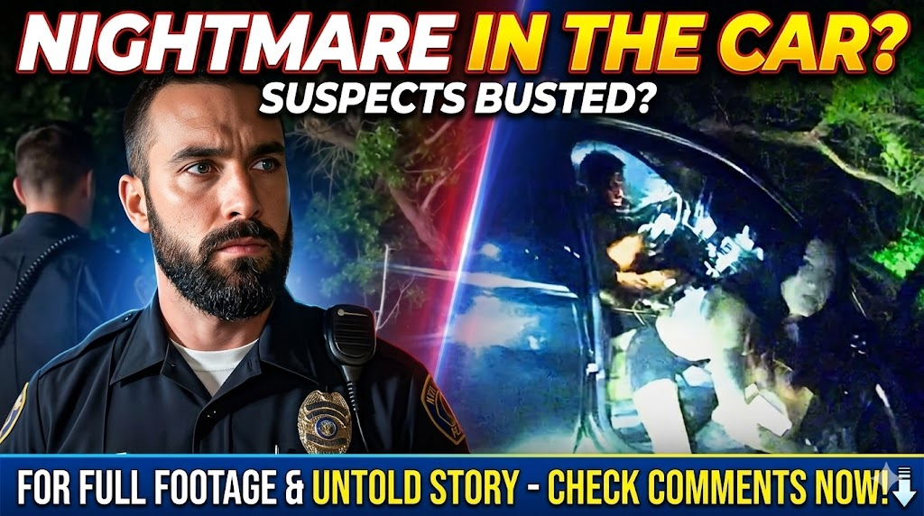 Cop Jumps in Car as 22 YR Old Tries to Take Off