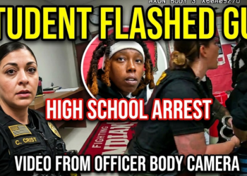 High School Student Arrested After Flashing Handgun At Students In Class Room