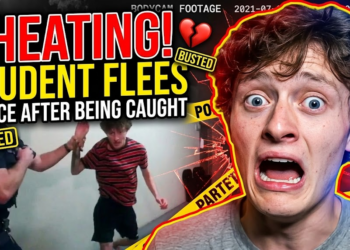 College Student Flees From Police After Being Caught Cheating On His Girlfriend