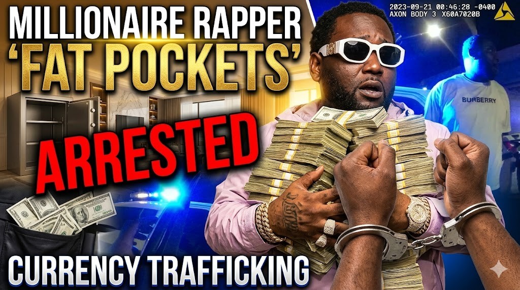 Millionaire Rapper ”Fat Pockets” Arrested For Trafficking Currency